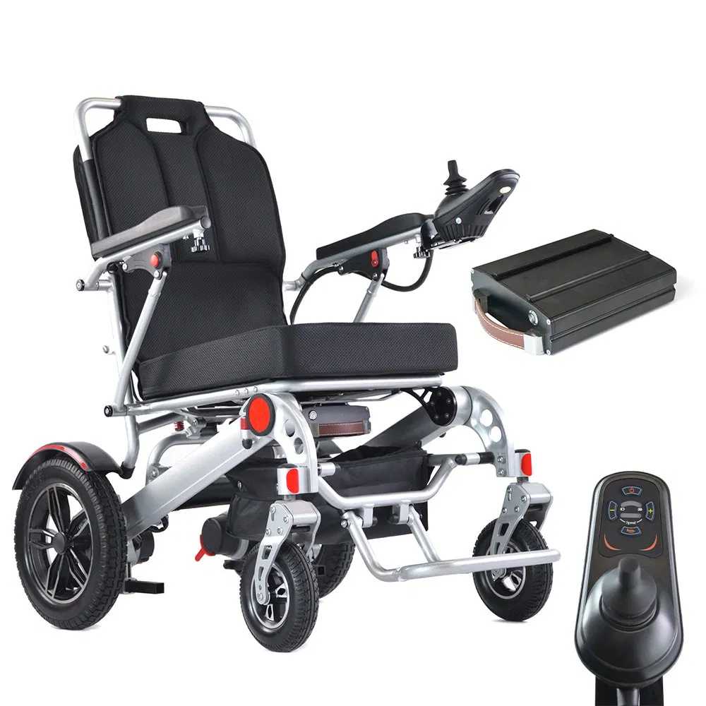 Elderly Health Care Adult Aluminum Automatic Electric Wheelchair Price Indoor Fold Power Wheel Chair Mobility Scooter