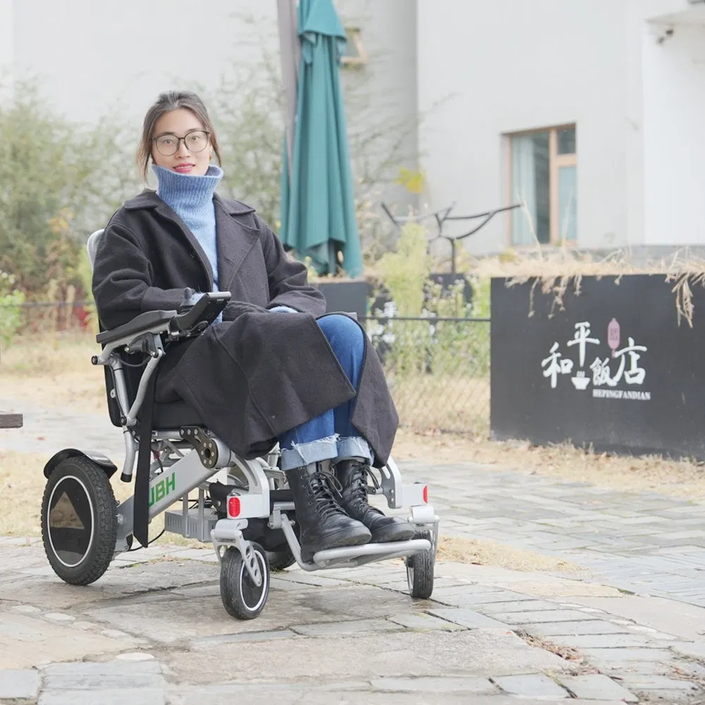 Outdoor Motorized Light Weight Electric Folding Power Wheelchair