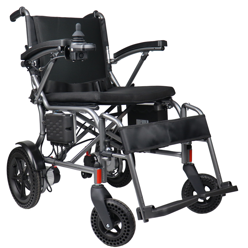 Remote Control Light Folding Aluminium Portable Power Electric Wheelchairs for Adults