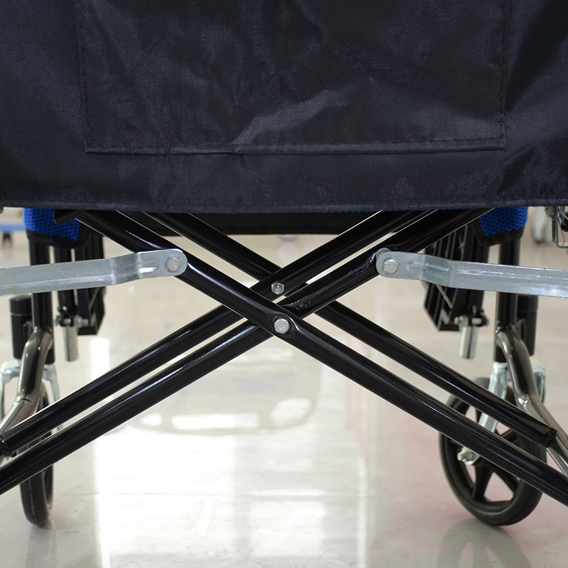 Economic Aluminum Lightweight Foldable for Home &amp; Hodpital Manual Wheelchair
