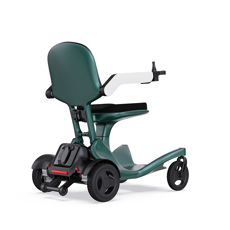 Intelligent Floding Lightweight Electric Power Wheelchair for Travelling