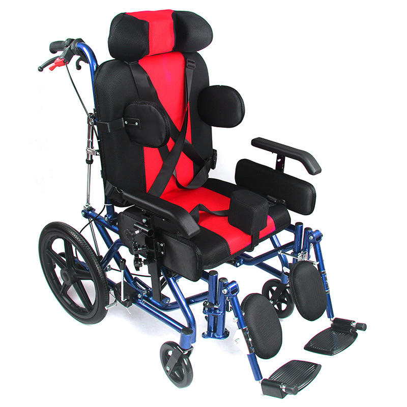 Comfortable Adjustable Wheelchair for Pediatric Patients with Cerebral Palsy