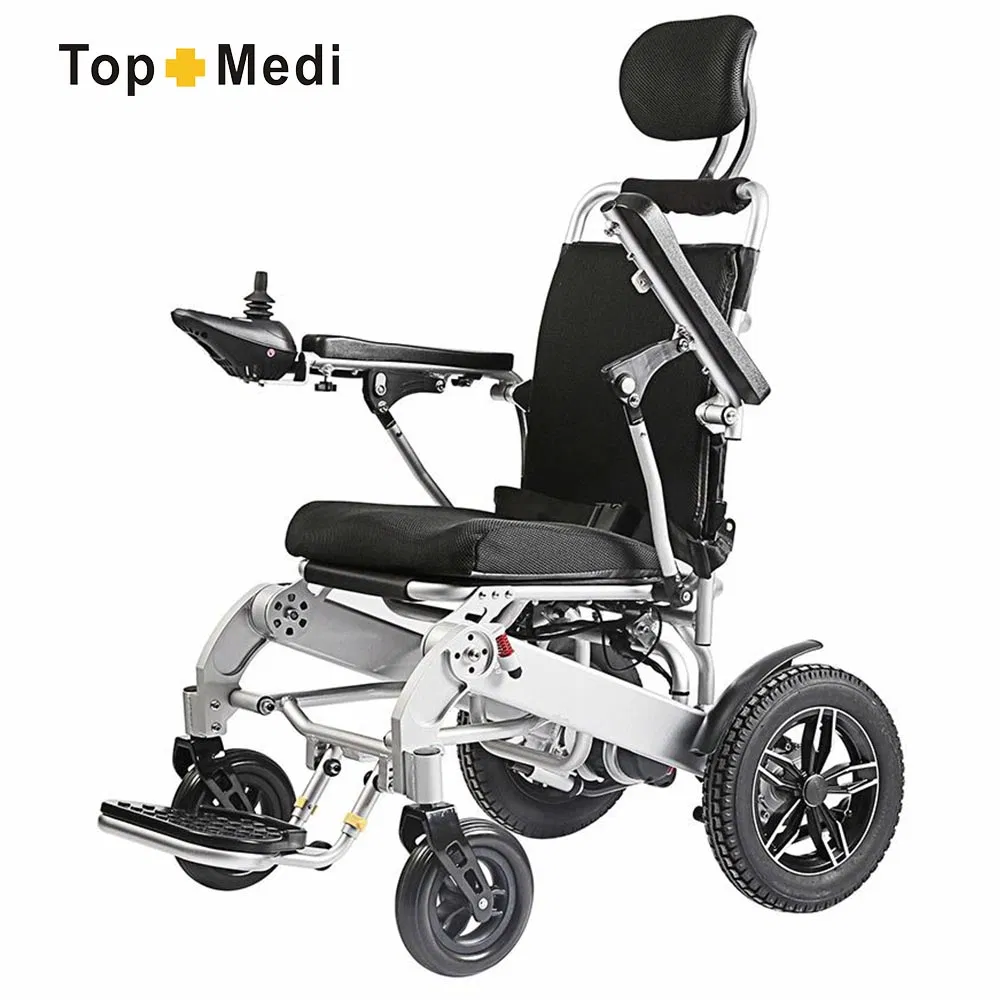 Portable Lightweight Wheelchair Bariatric Electric Wheelchair for All Terrain