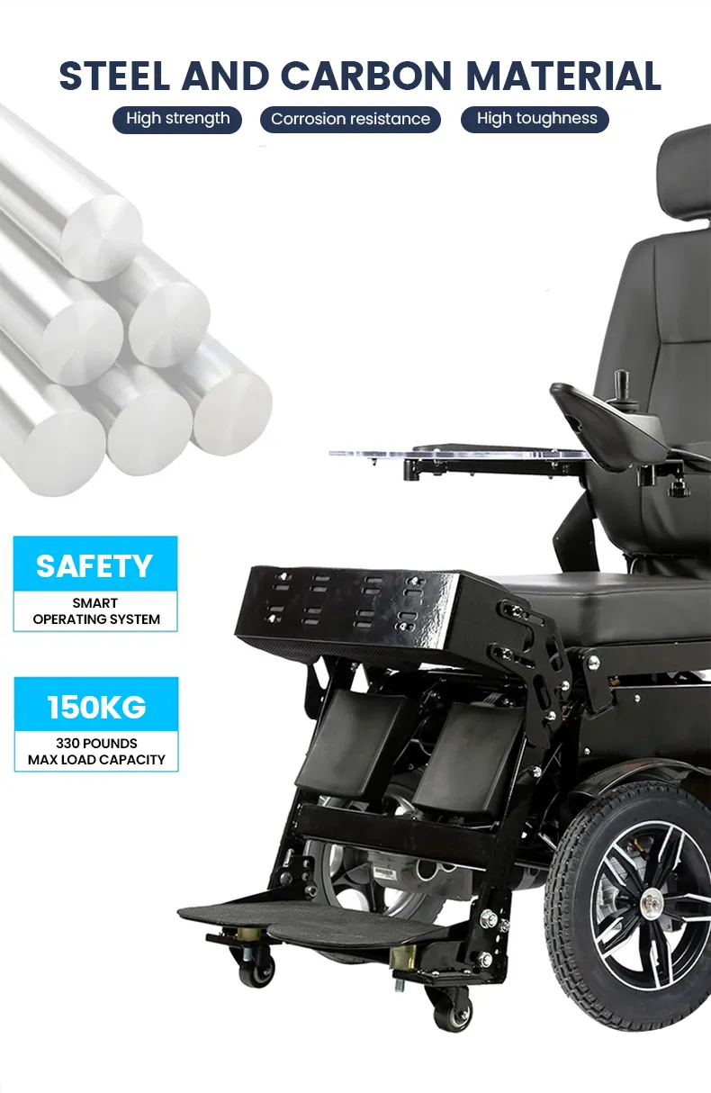 Electric Standing Wheelchair Detail 1