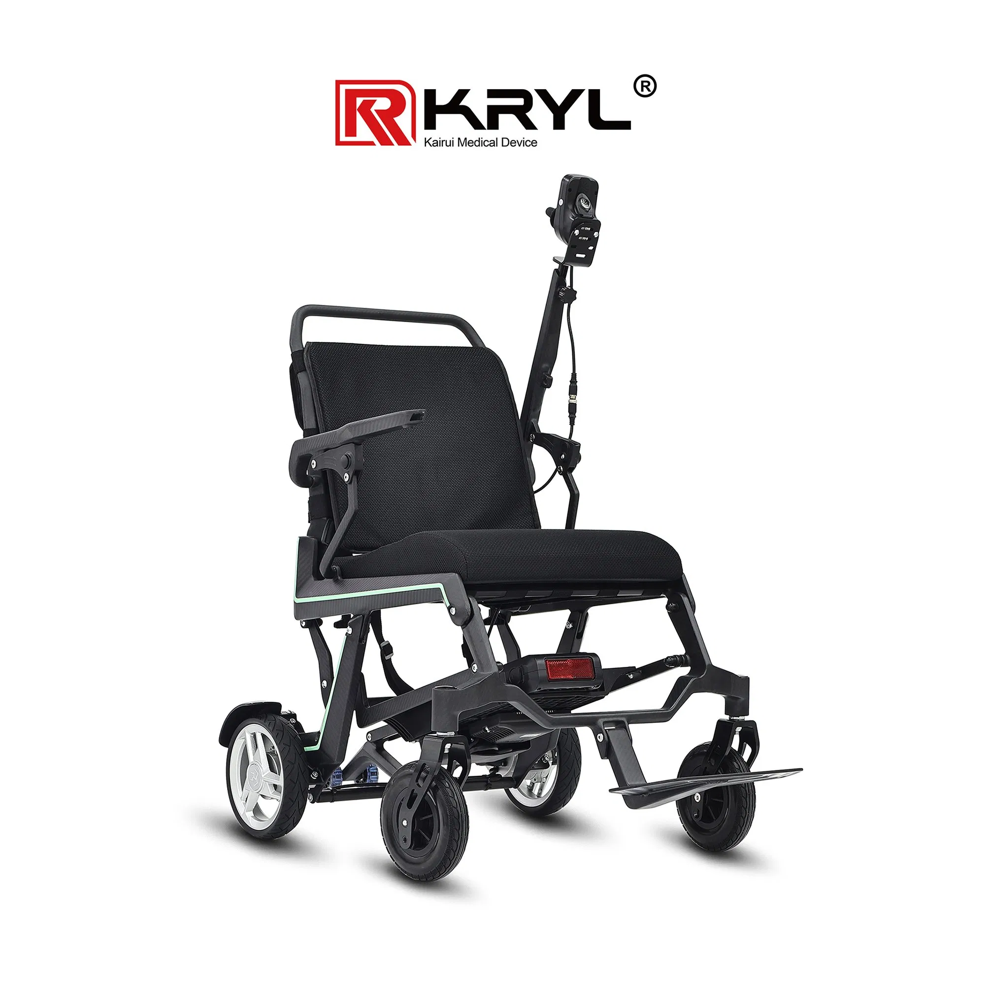 Super Light Power Travelling Outdoor Electric Folding Carbon Fiber Wheelchair for The Disabled