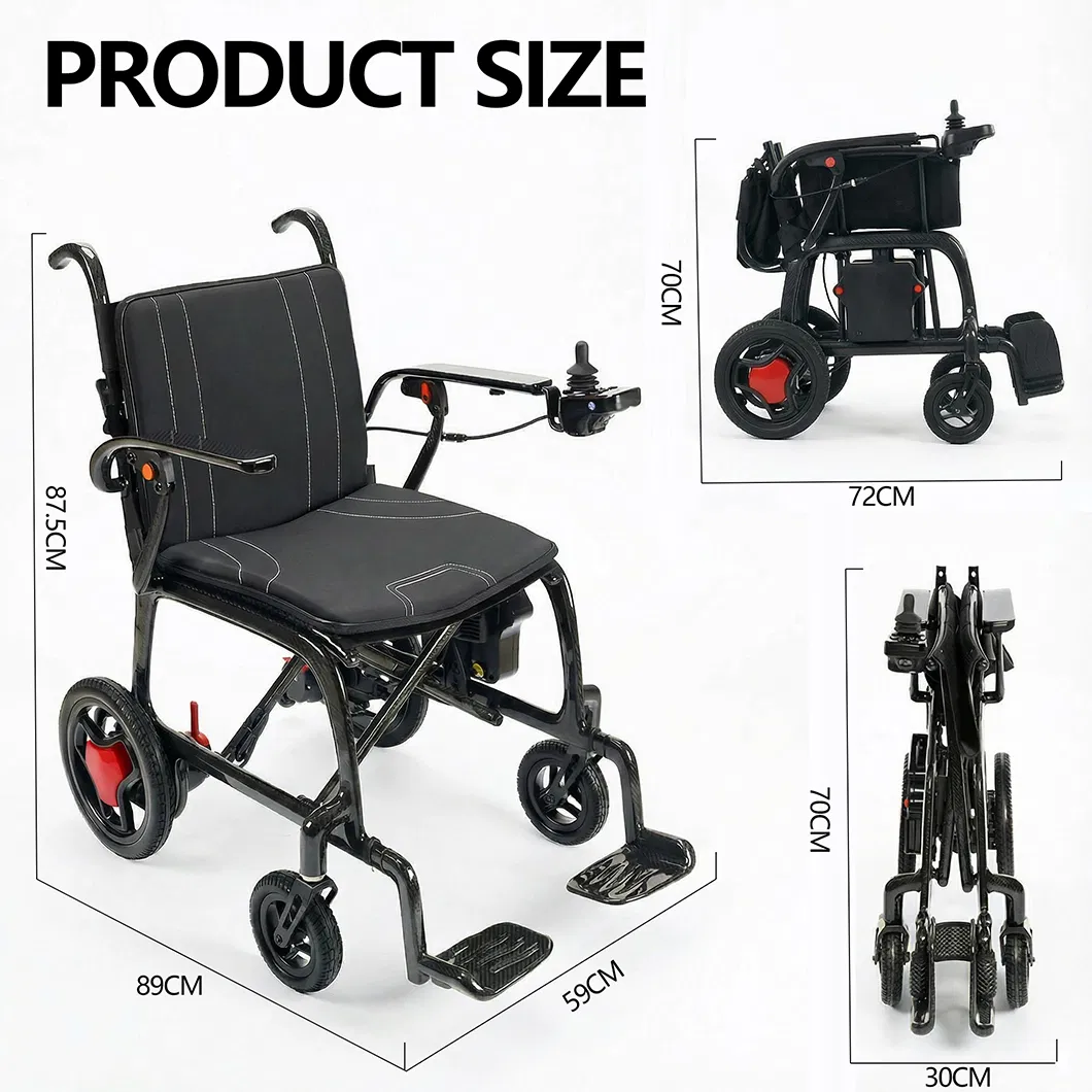 Electric Wheelchair Folding View