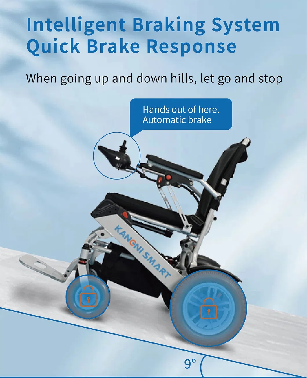 Power Electric Wheelchair Details 2