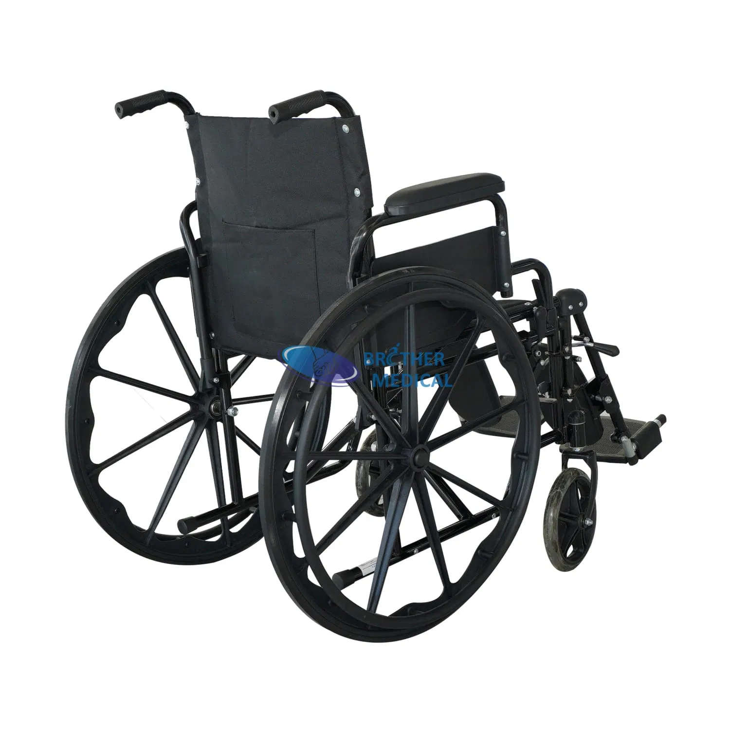 Bariatric Heavy Duty Manual Wheelchair with Ergonomic Design for Comfort