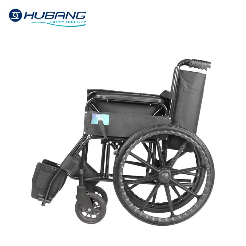 Tilt-in-Space Reclining Manual Wheelchair with Pressure Relief Cushion