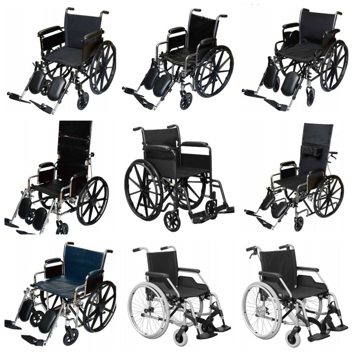 Outdoor Folding Medical Transport Children Wheel Chair Manual Sillas De Ruedas Transferencia Wheelchair with Hand Brakes for Disabled People