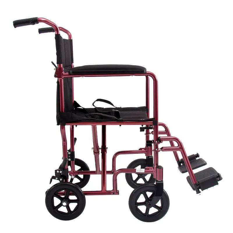 Ms-W40 Aluminum Light Weight Transport Wheelchair