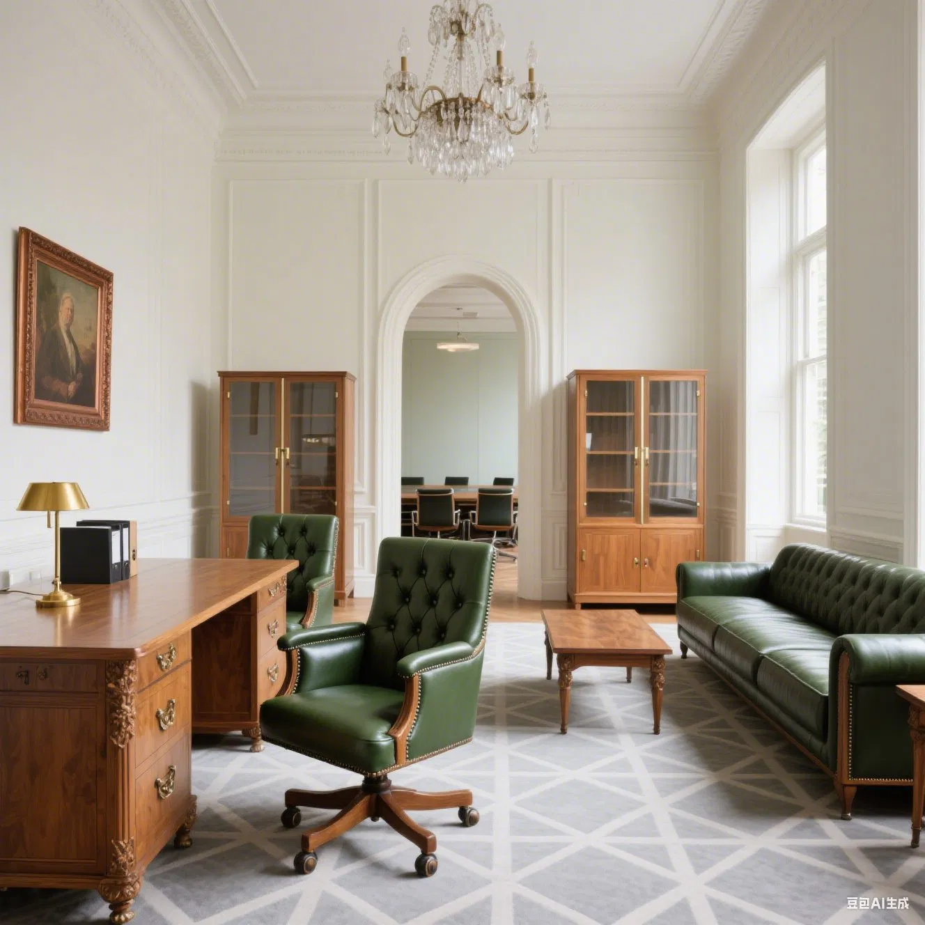 High Back Luxury European Style Modern Office Manager Chair for Office Furniture