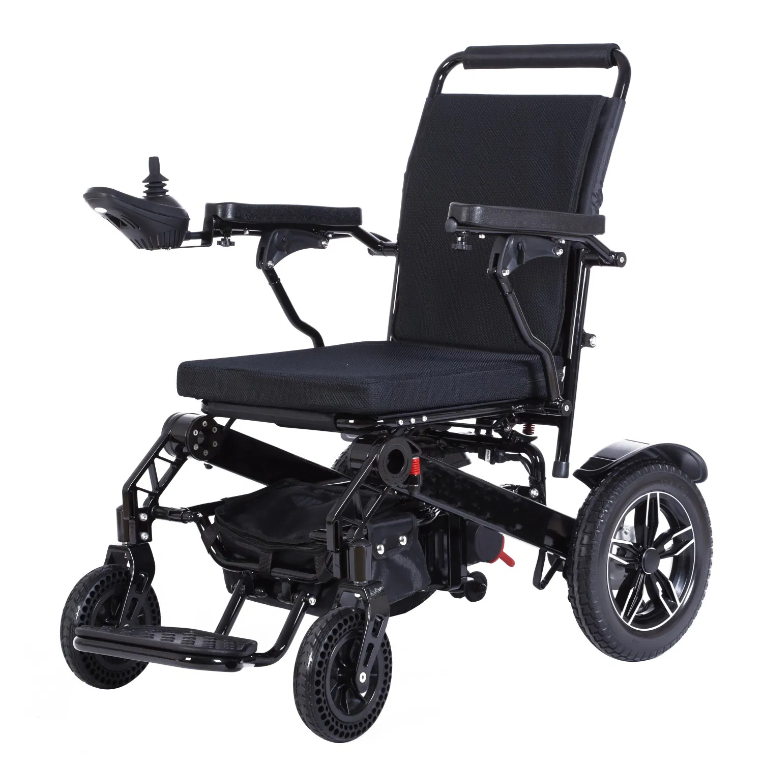 Ultra Lightweight Utomatic Folding Handicap Wheelchair Bariatric Electric Wheelchair for Obese Person