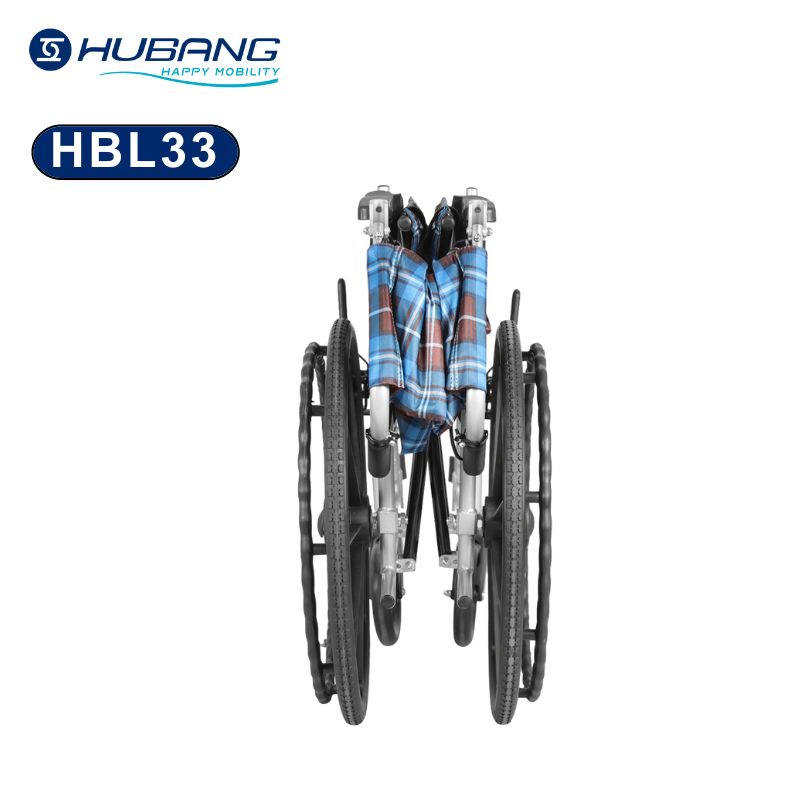 Foldable Manual Wheelchair All Terrain Big Wheels Lightweight Folding Aluminium Alloy Manual Wheelchair for Travel