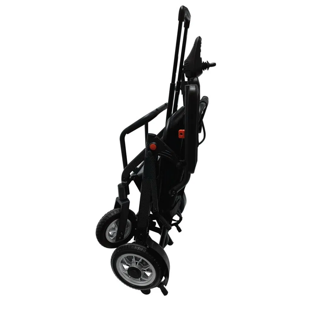Lightweight Portable Brushless Aluminum Folding Foldable Electric Wheelchair From Foshan China