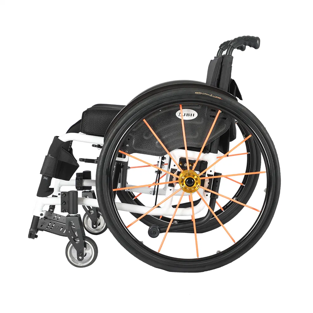Lightweight Foldable Handicapped Sport Wheelchair with Ce FDA