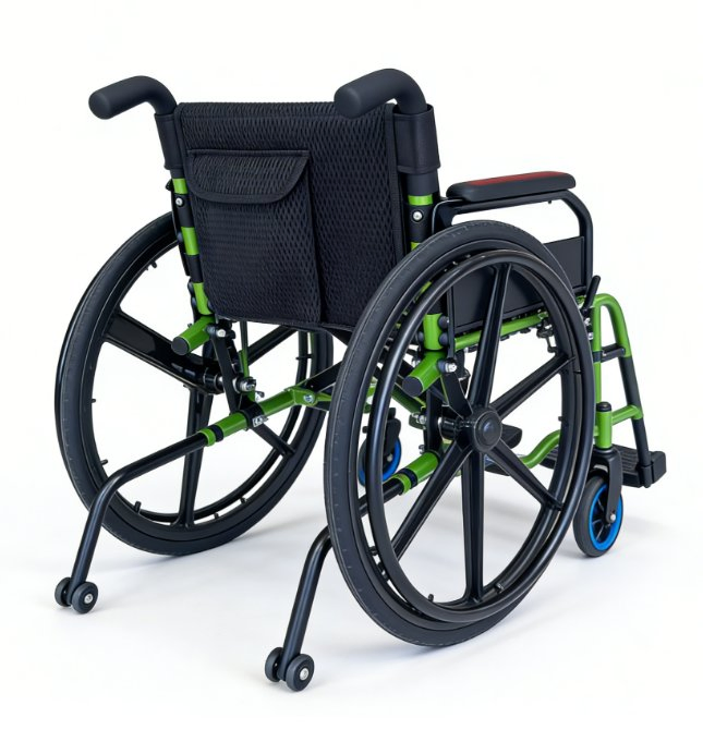 Sports Wheelchair with Ergonomic Design for Daily Training Use