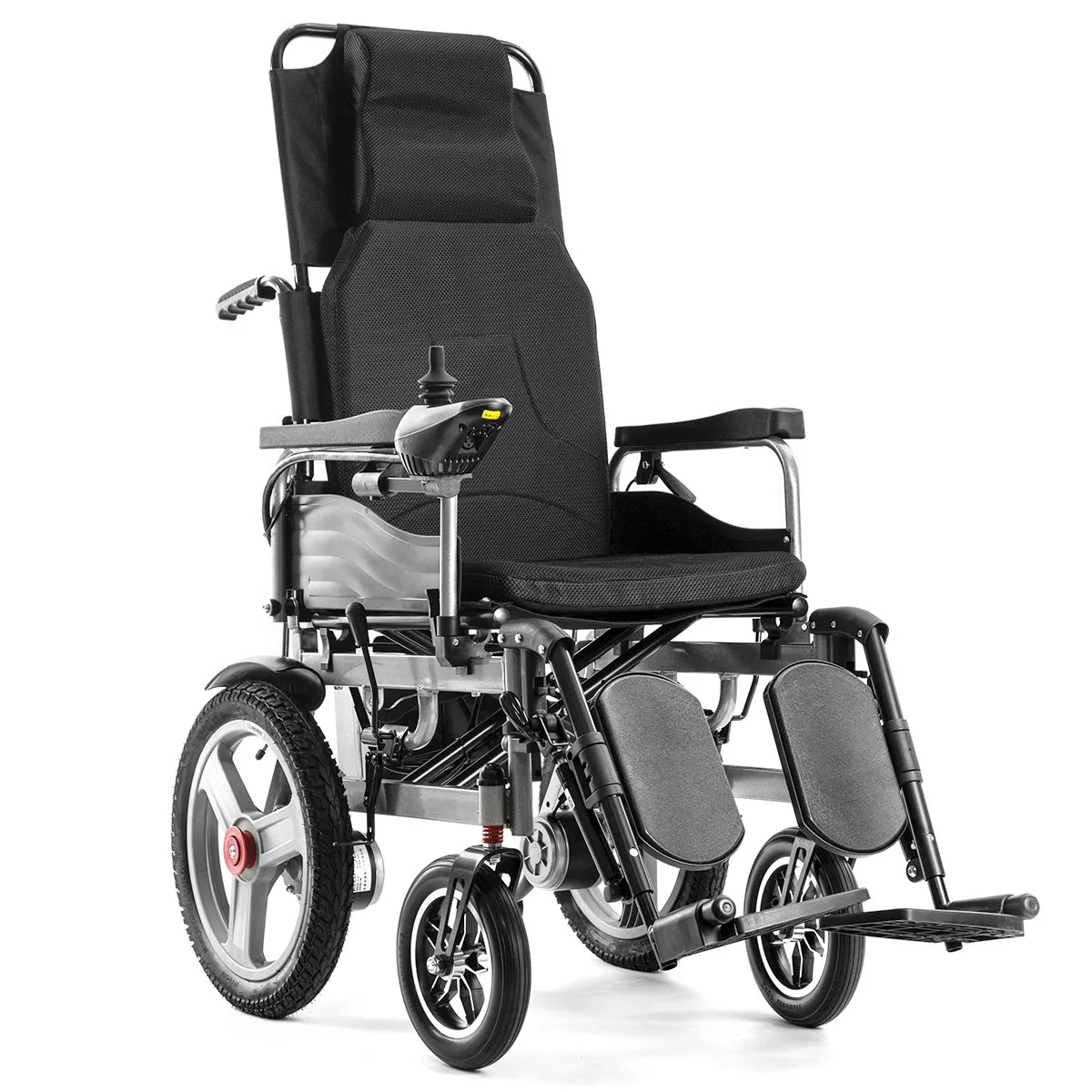 Customized New Folding Light Weight Sport Foldable Lightweight Reclining Electric Wheelchair with ISO