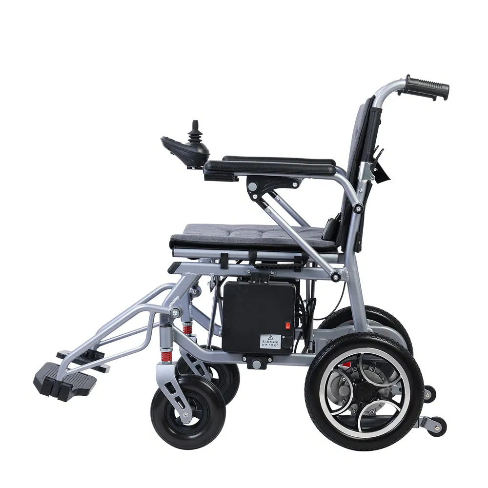 Factory Hot Sales Foldable Electric Wheelchair Cheap Lightweight Power Wheel Chair