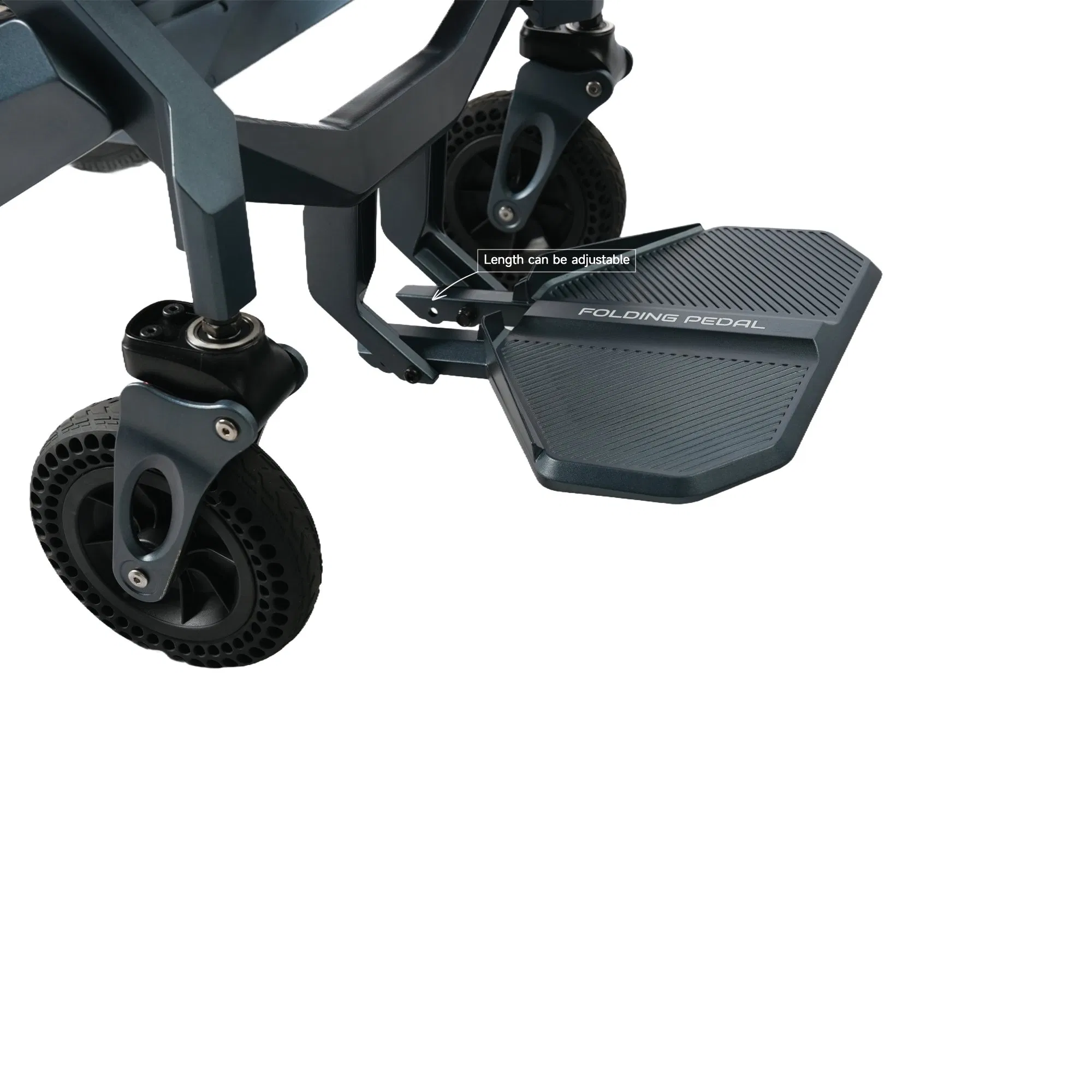 2025 New Stylish Design Magnesium Power Wheelchair Lightweight Good on All Terrain
