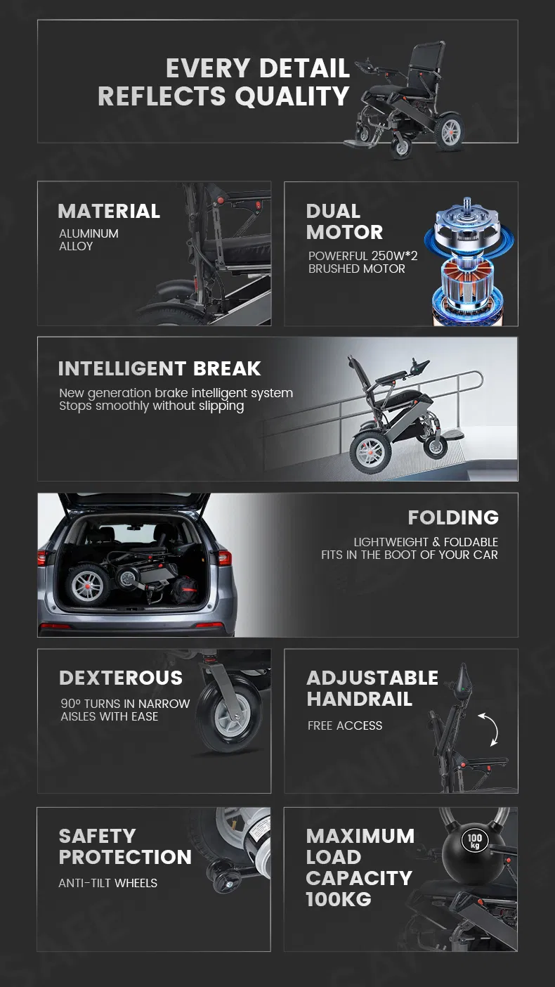 Electric Wheelchair Detail 3
