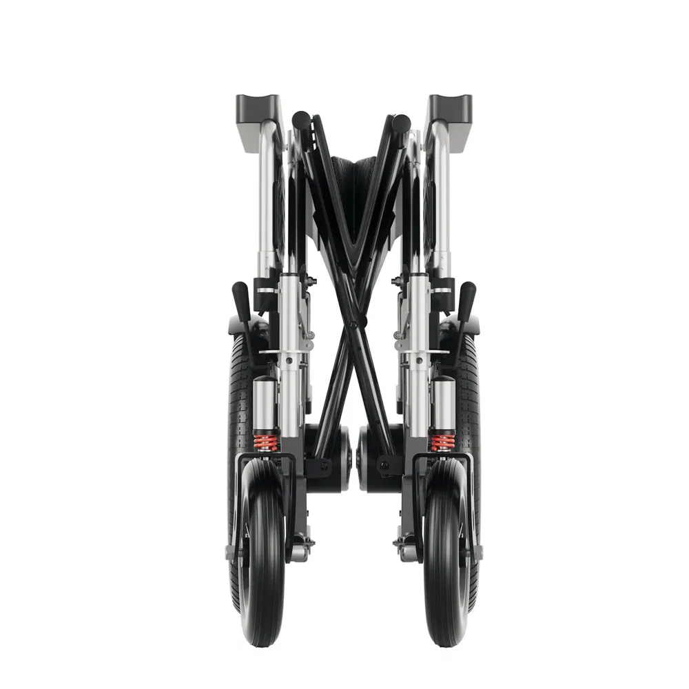 Sillas De Ruedas Electricas Medical Active Motorised Ultra Lightweight Folding Electric Powered Wheelchair Wheel Chair Manufacturer for Disabled and Pediatric