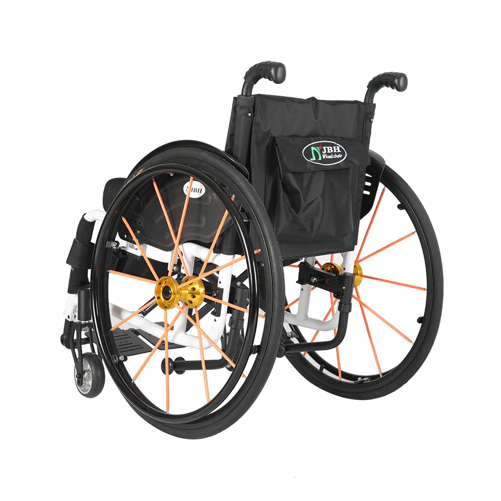 Lightweight Foldable Handicapped Sport Wheelchair with Ce FDA
