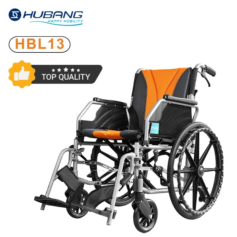 Disabled Caremoving Handcycle Manual Wheelchair Lightweight Quality Foldable for Travels