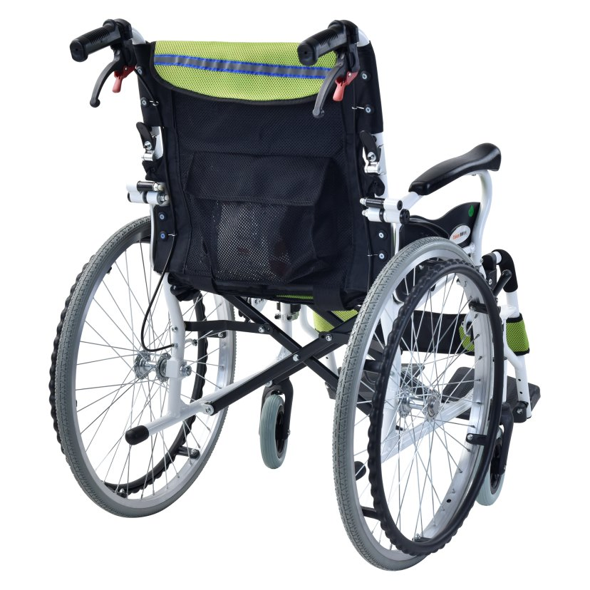 Foldable Self-Locking Care Brake Medical Supplies Home Hospital Use Manual Wheelchair