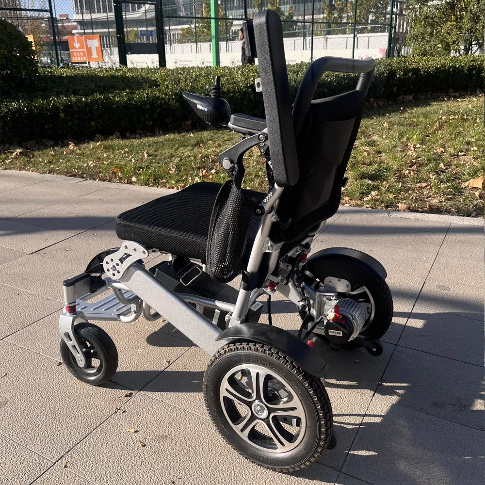 Electric Wheelchair, Power Wheelchair, Suspension System, Indoor and Outdoor