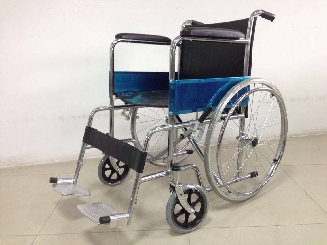 Folding Wheelchair Medical Device Silla De Ruedas Economica Manual Wheel Chair