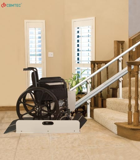 The Lightweight Folding All Terrain Travel Steel Manual Wheelchair for Elderly Person
