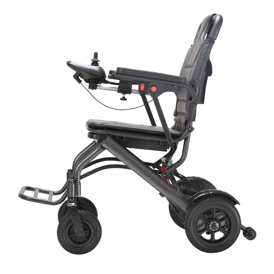 Rehabilitation Therapy Supplies Disabled Lightweight Power Folding Small Electric Wheelchair