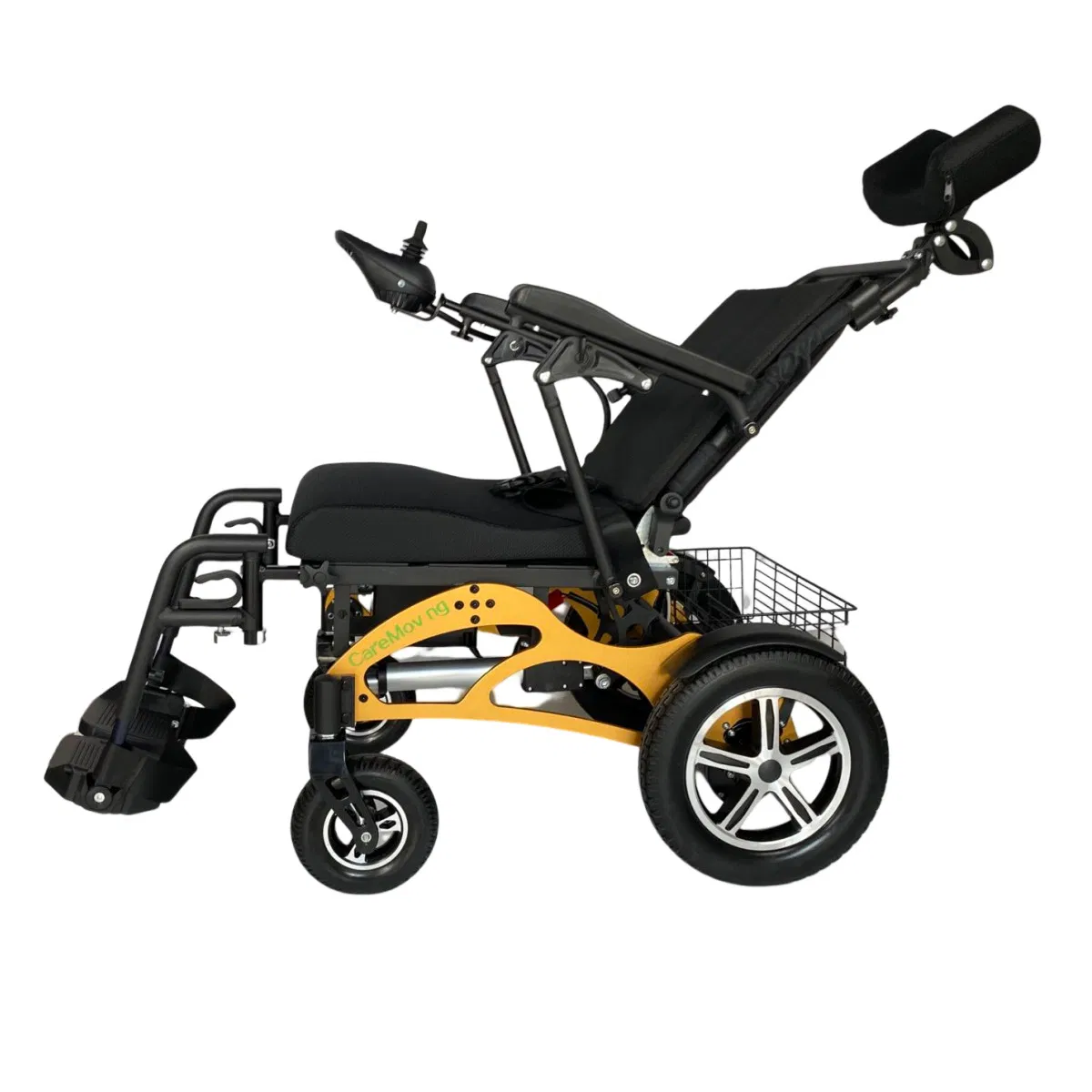 Debut D03 Tilt-in-Space Wheelchair Manufacturer Foldable Disabled Reclining Electric Wheelchair