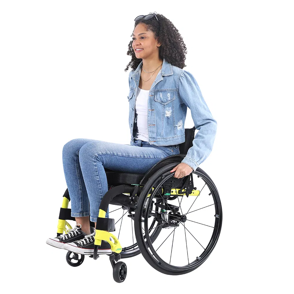 Wholesale Custom Folding Heavy Duty Wide Side Manual Wheelchair for Medical Service