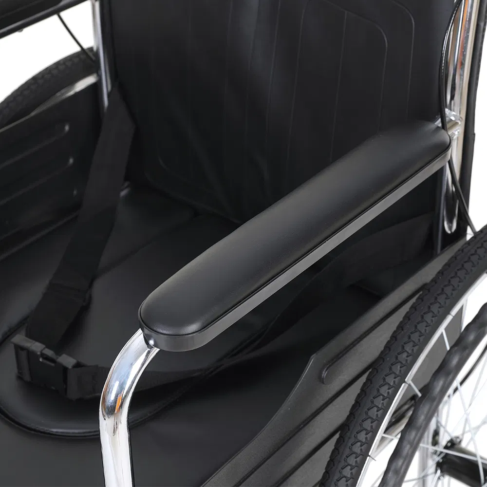 Versatile Aluminum Light Weight Wheelchair with Commode for Daily Use