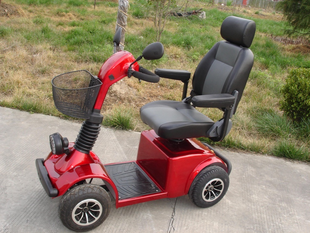 Electric 4 Wheels Mobility Scooter Tricycle for Elderly Disabled Daily Travel