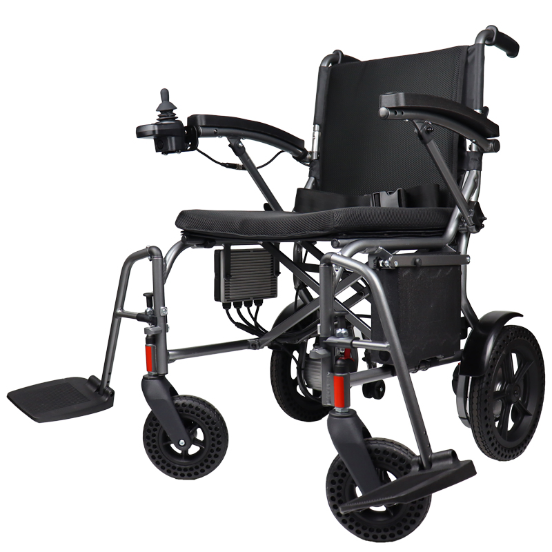 Remote Control Light Folding Aluminium Portable Power Electric Wheelchairs for Adults