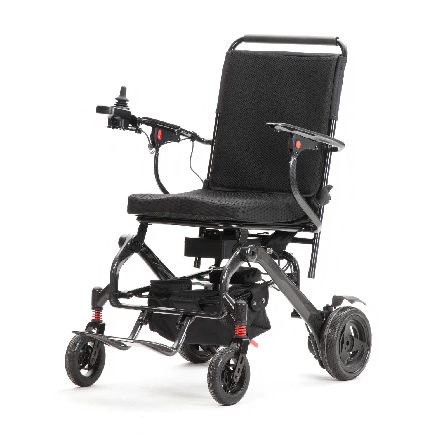 Powerful Motor Carbon Fiber Folding Lightweight Electric Wheelchair with Remote Control
