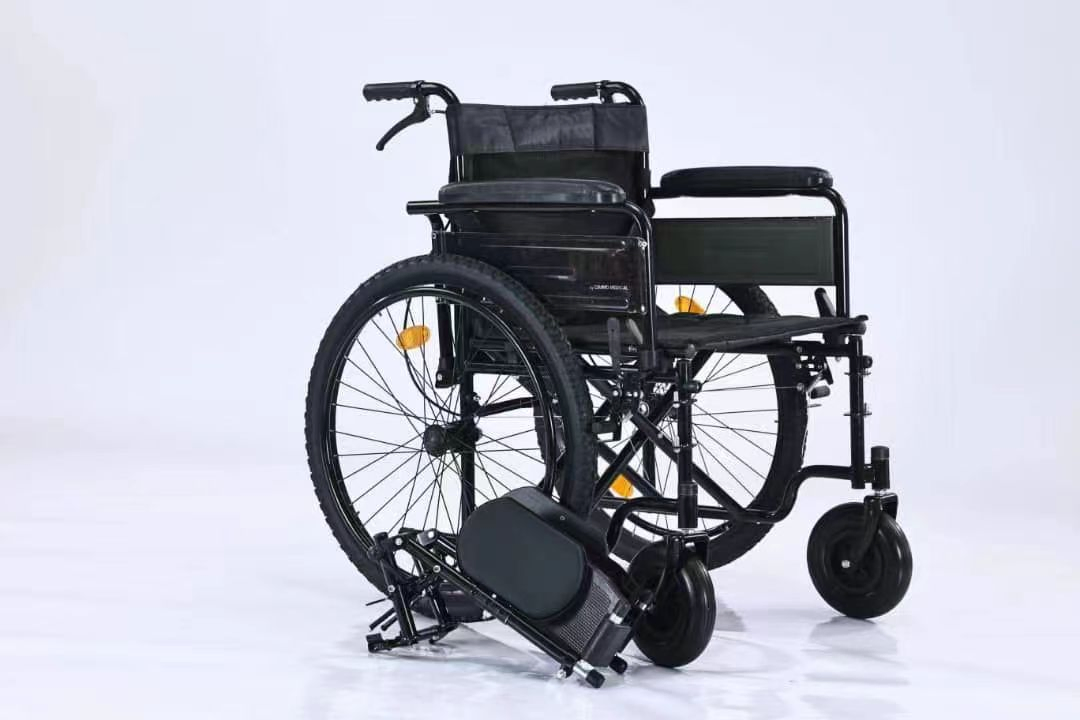 CE Approved All Terrain Foldable Manual Heavy Load Wheelchair with Good Service Bme4617tt
