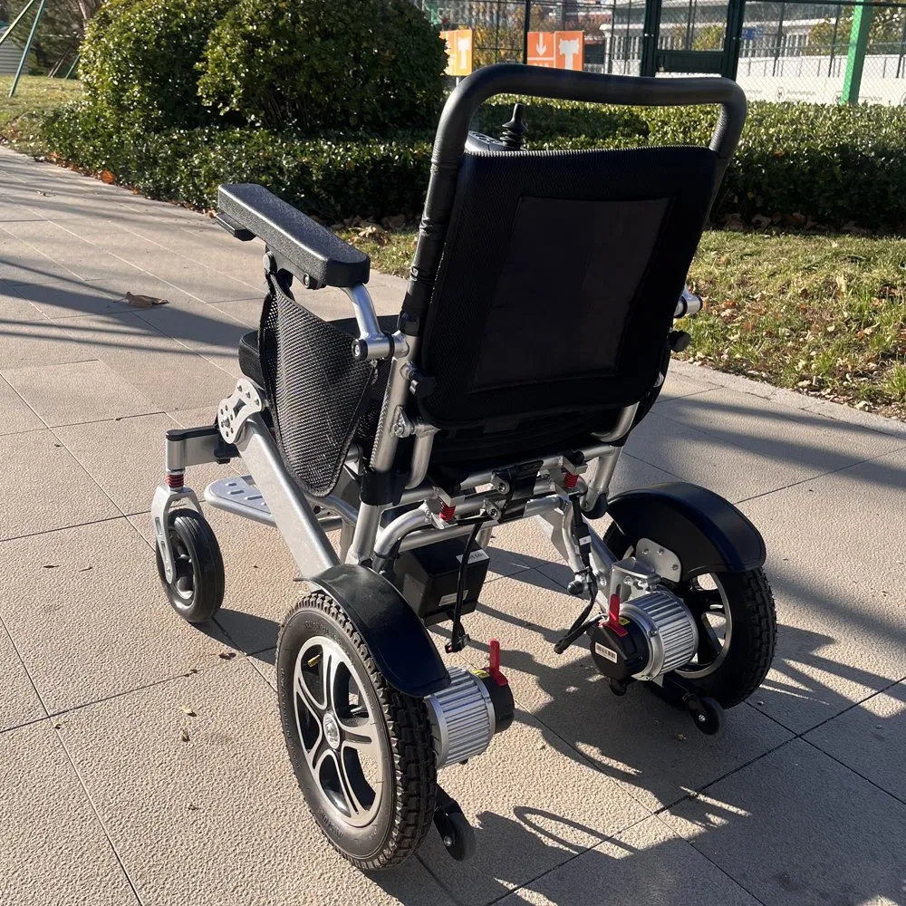 Electric Wheelchair, Power Wheelchair, Suspension System, Indoor and Outdoor