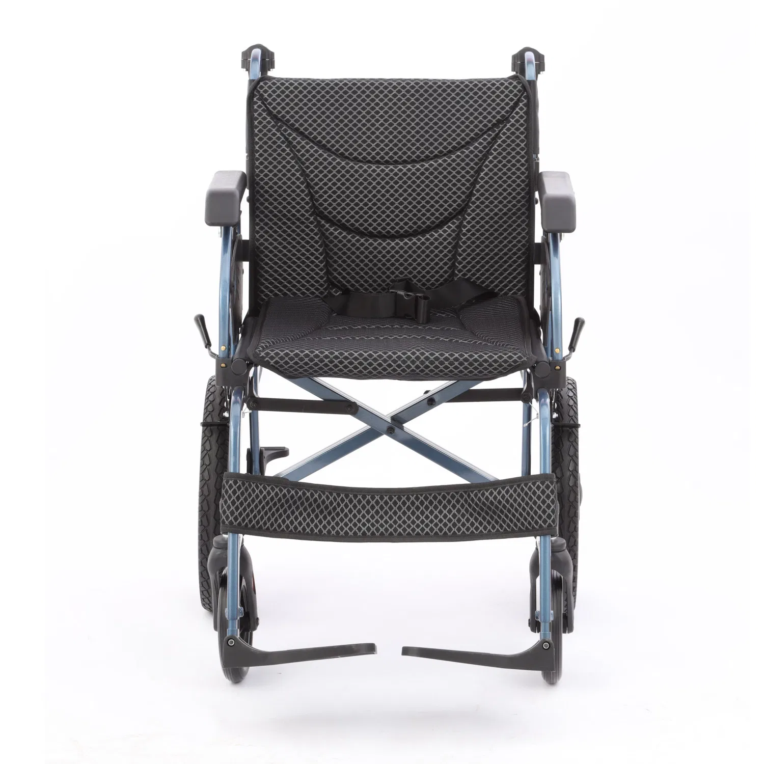 Rehabilitation Equipment Medical Supplies Aluminium Wheelchair Foldable Lightweight Manual Light Wheel Chair