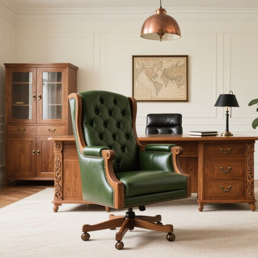 High Back Luxury European Style Modern Office Manager Chair for Office Furniture