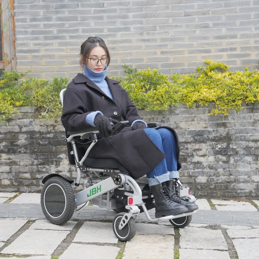Outdoor Motorized Light Weight Electric Folding Power Wheelchair