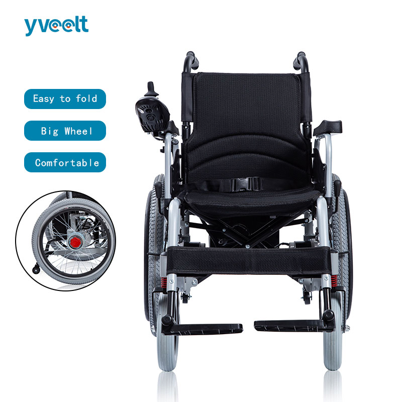 Low Price Big Wheels Electric Power Wheelchair for Outdoor and Indoor Use
