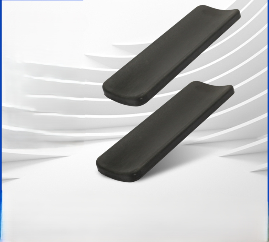 Custom PU Foam Self-Skinning Molded Armrest Panels Wheelchair Accessories Office Chair Armrests Polyurethane Foam Products