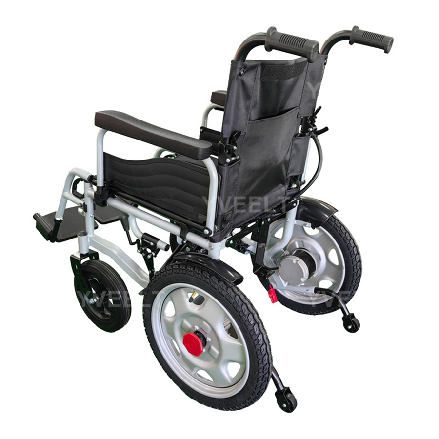 Hot Selling Steel Foldable Wheelchair Lightweight for Easy Storage and Transport