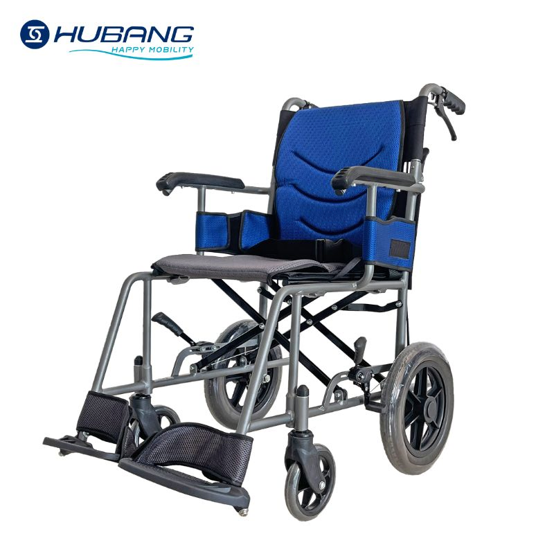 Comfortable Seating Experience Foldable Manual Wheelchair with Ergonomic Design