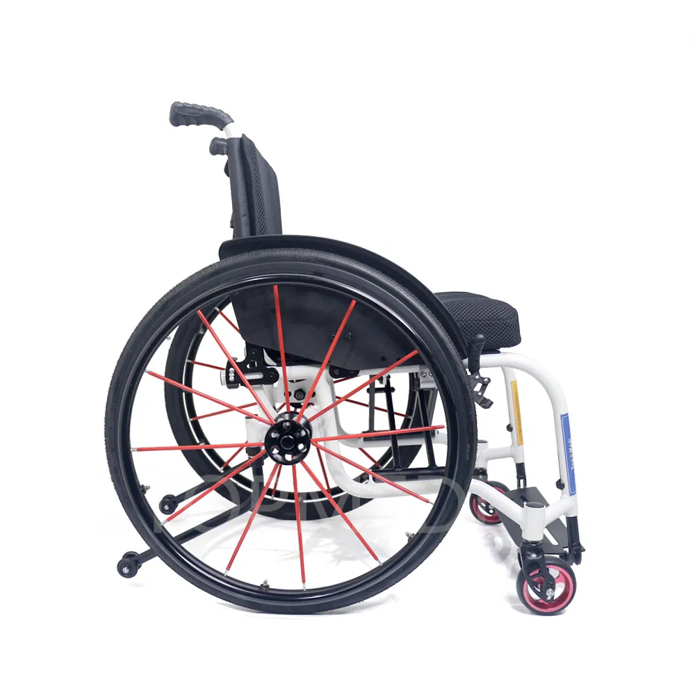Quick Release Rear Wheels Manual Lightweight Professional Leisure Sports Wheelchair