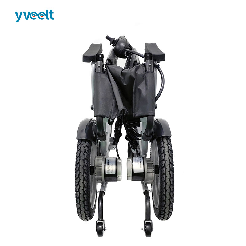 Yveelt Cheap Price Remote Control Foldable Power Wheel Chair Portable Folding Electric Wheelchair Silla De Rueda for Handicapped